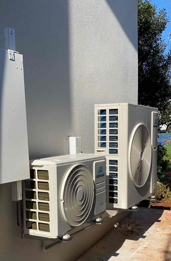 A Panasonic Air Conditioner Is Mounted — Gleeson's Air Conditioning in Port Macquarie, NSW