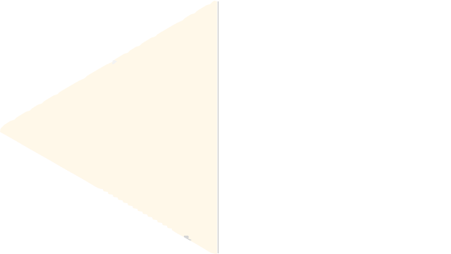 Gray triangle shape on the left, white space on the right.