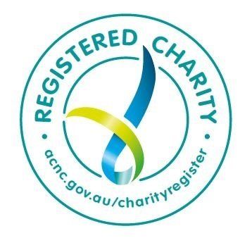 A logo for registered charity acnc.gov.au/charityregister