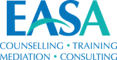 A logo for easa counseling training mediation and consulting
