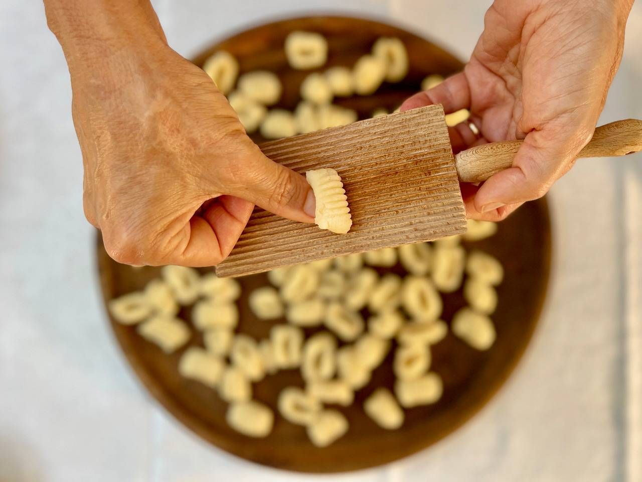 Homemade gnocchi cooking class