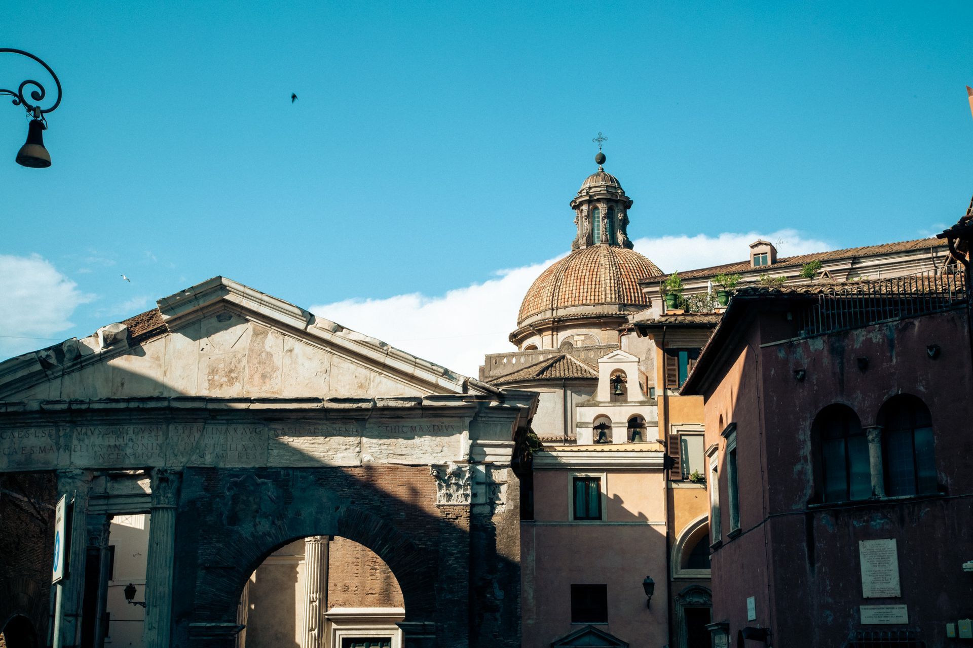 View of the Portico d'Ottavia