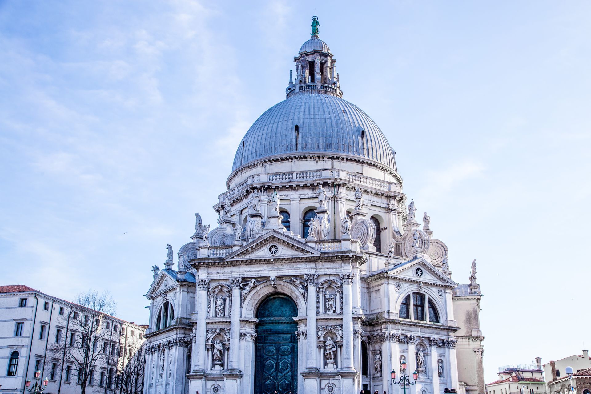 Dome of a church in Venice, Italy.