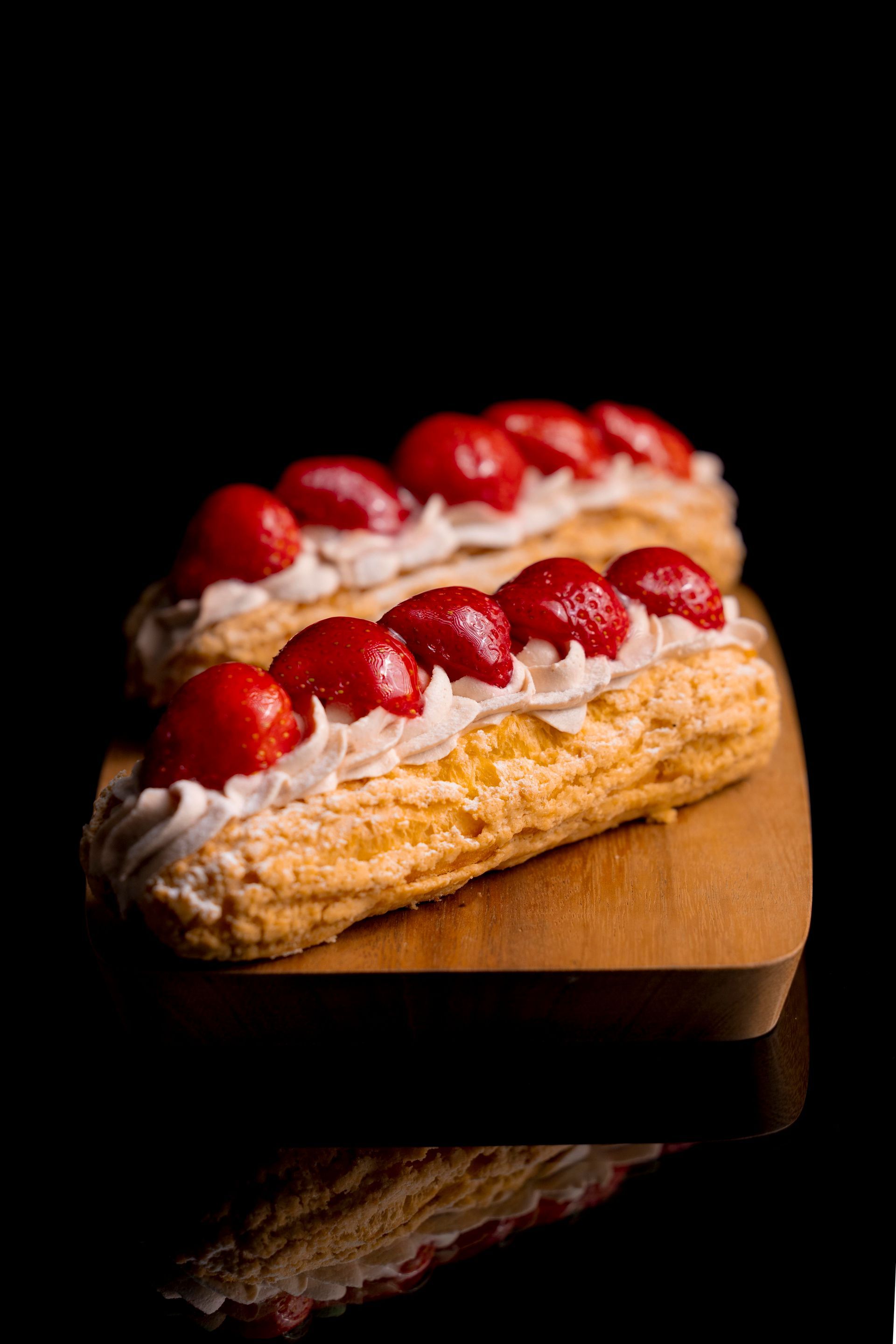 【幸福烘焙】草莓戚風蛋糕泡芙(季節限定)