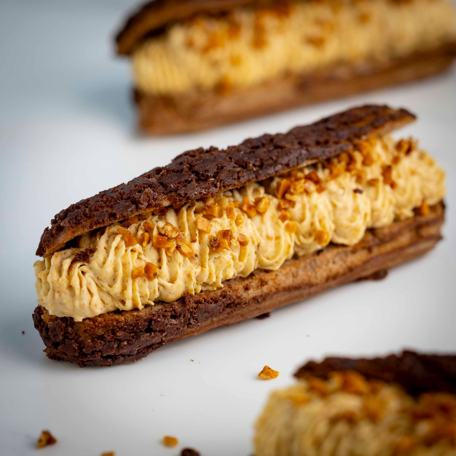 【幸福烘焙】花生巧克力閃電泡芙