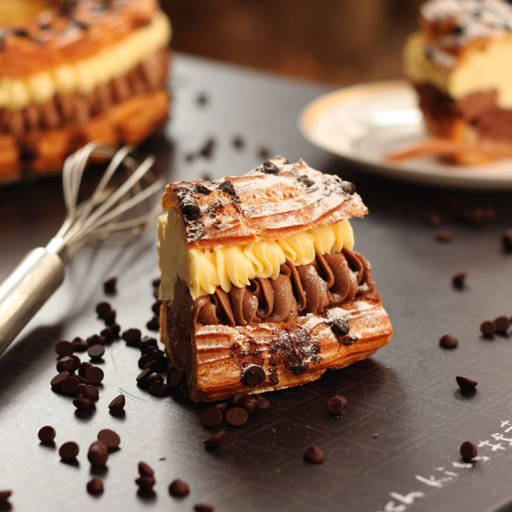 【幸福烘焙】黑森林金字塔泡芙