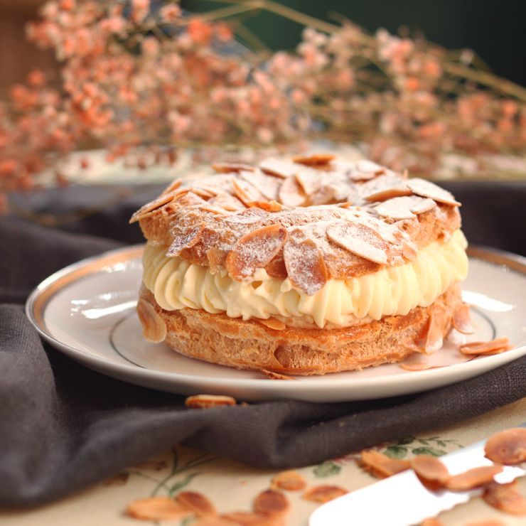 【幸福烘焙】焦糖杏仁泡芙