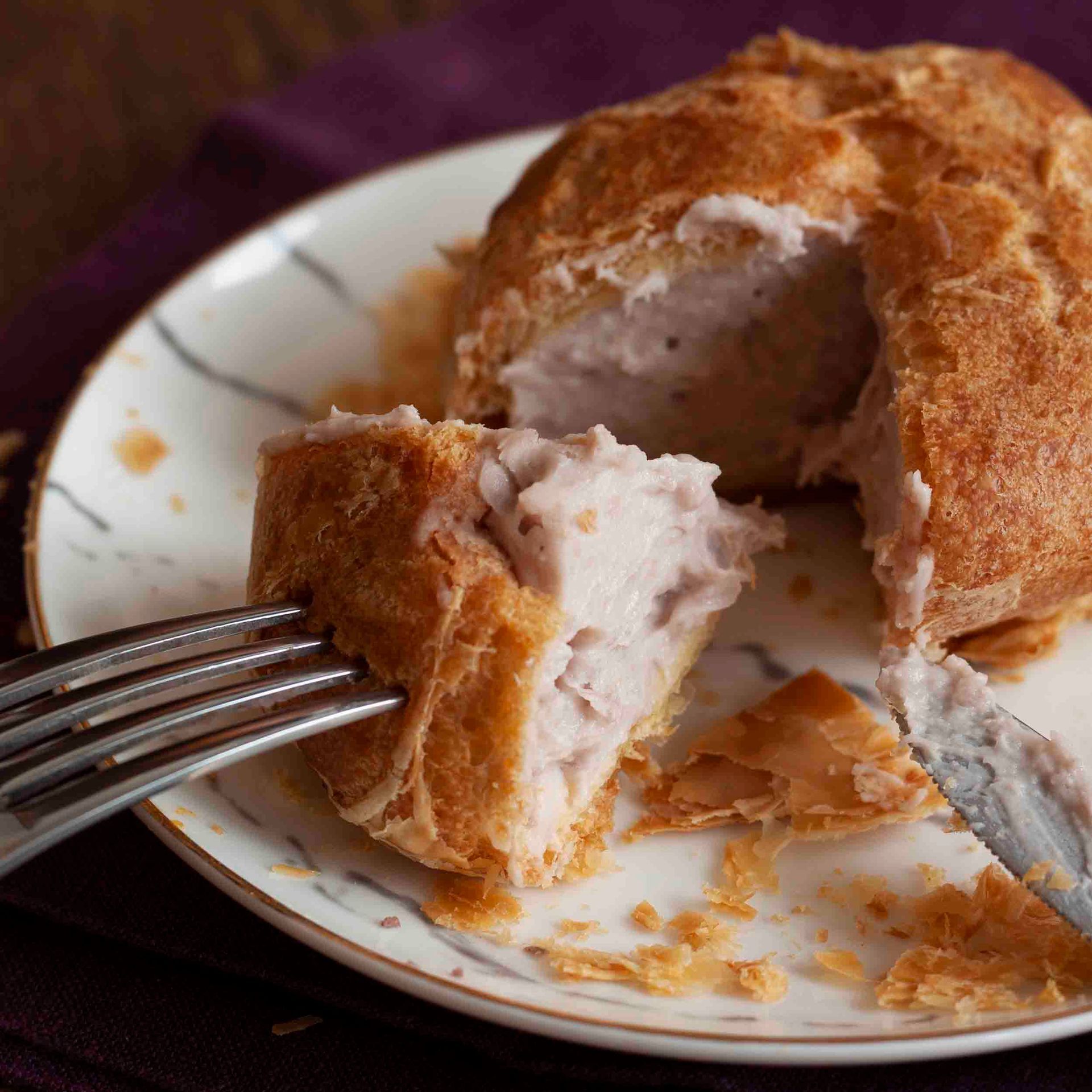 【幸福烘焙】酥皮芋香泡芙