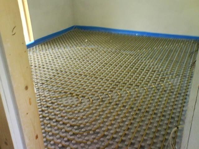 impianto di riscaldamento da pavimento