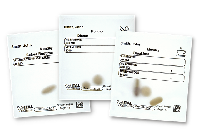 PASCALE Prescription Holder, Health Pouch, Vital Card Pouch, Vital
