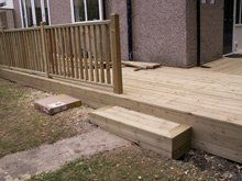 Garden services - Keighley, Skipton, Ilkley - Peter Griffiths Quality Landscaping Service - Decking