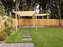 Garden services - Keighley, Skipton, Ilkley - Peter Griffiths Quality Landscaping Service - Pergola