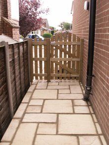 Landscape gardening - Keighley, Skipton, Ilkley - Peter Griffiths Quality Landscaping Service - Gate