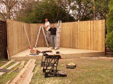 Garden design - Keighley, Skipton, Ilkley - Peter Griffiths Quality Landscaping Service - Sundeck