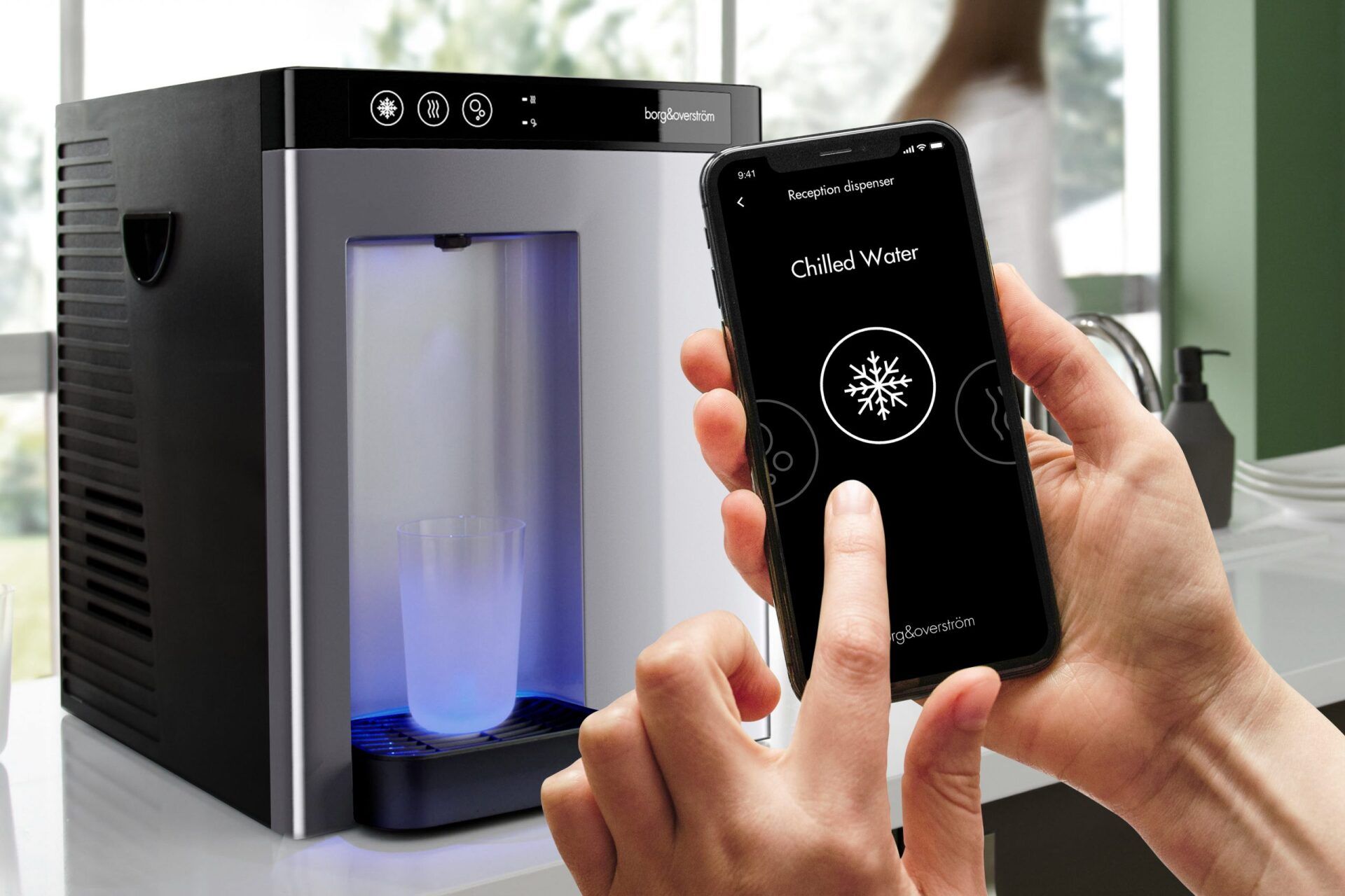 Touchless water dispensers