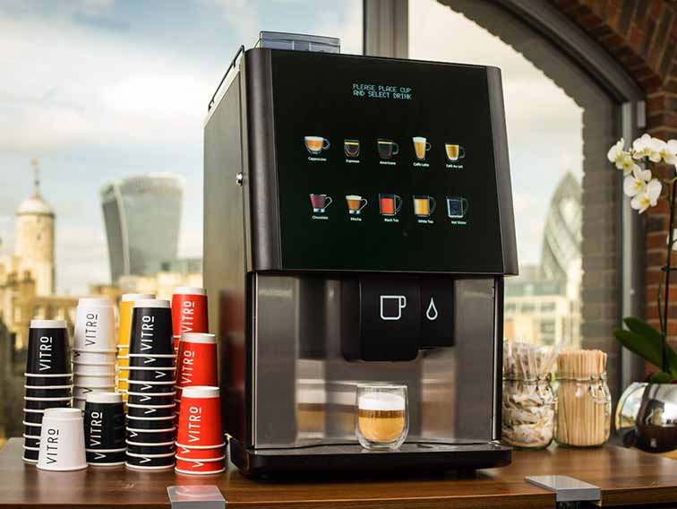 Vitro Air Touch Distance Selection Coffee Machine