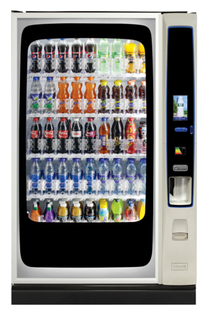 Cold drink vending machine rental in London