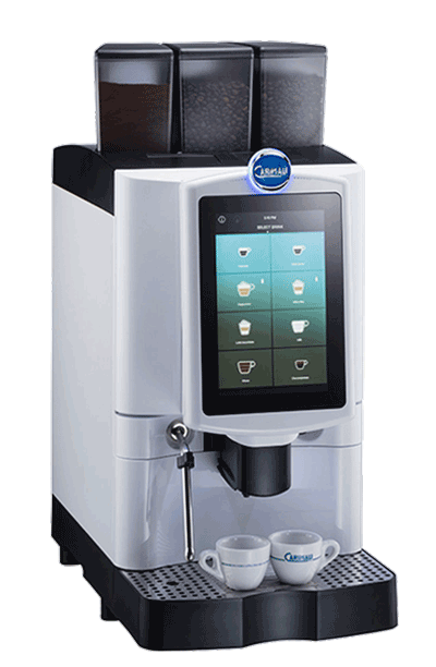 Bean to cup hot drink machines