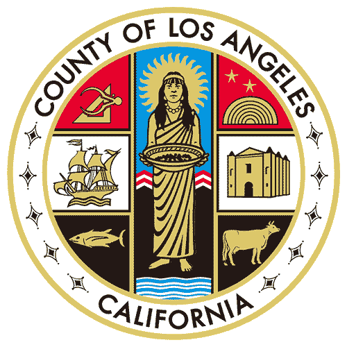 Logo for Los Angeles County.
