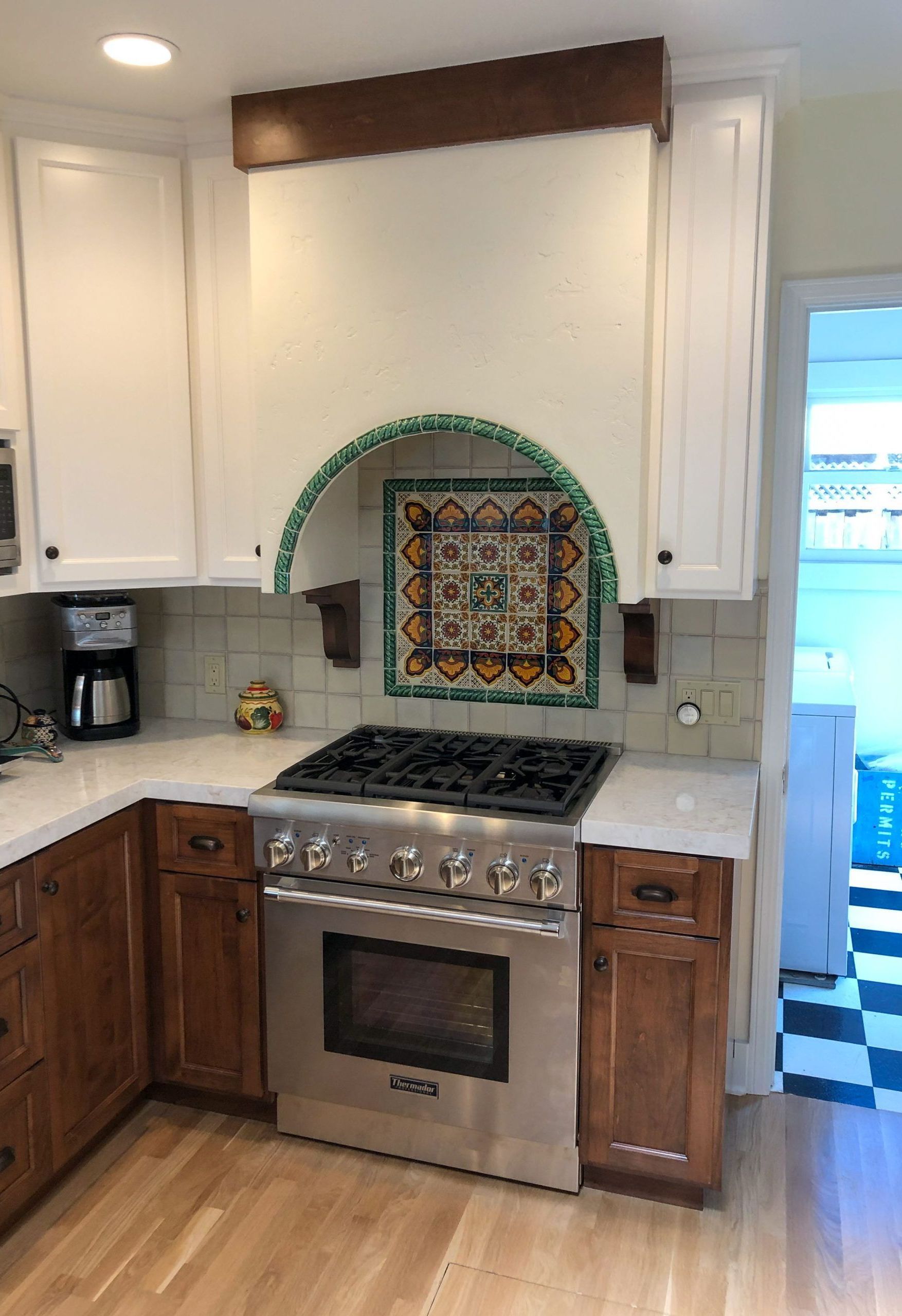 cabinets in a kitchen