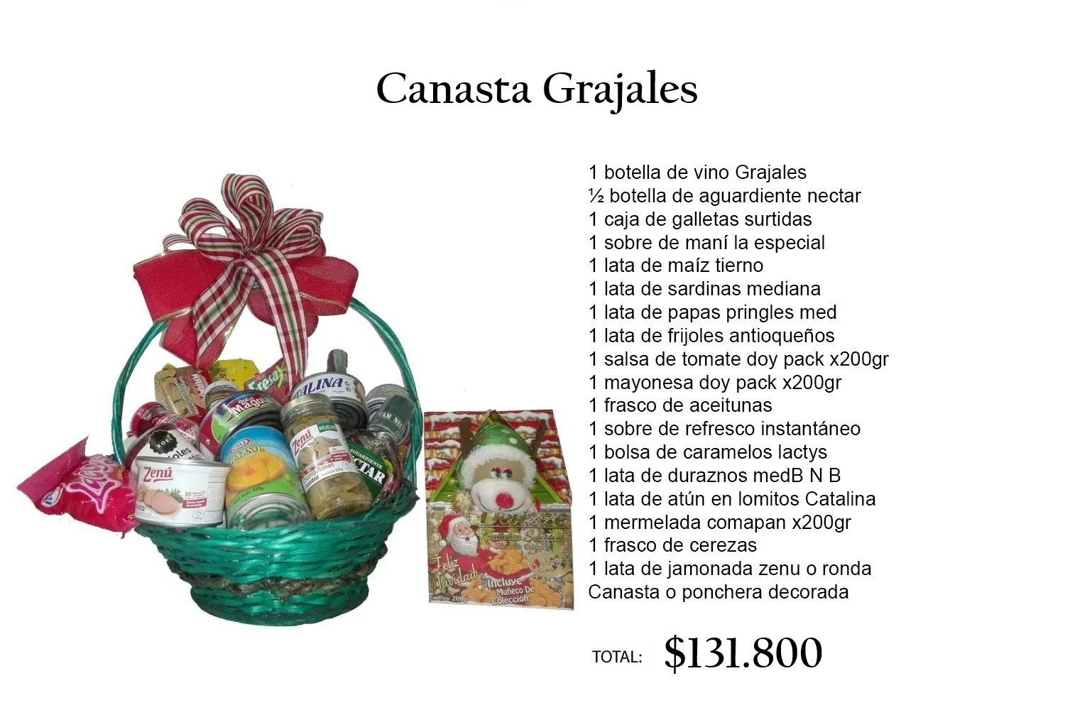 Ancheta Canasta Grajales en Bogotá