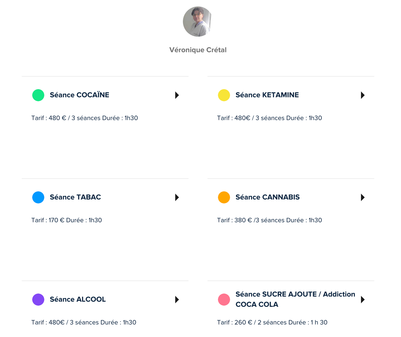 Une interface utilisateur avec des données d'équilibre pour diverses substances comme la cocaïne, la kétamine, le tabac et l'alcool, visualisées avec des cases colorées.