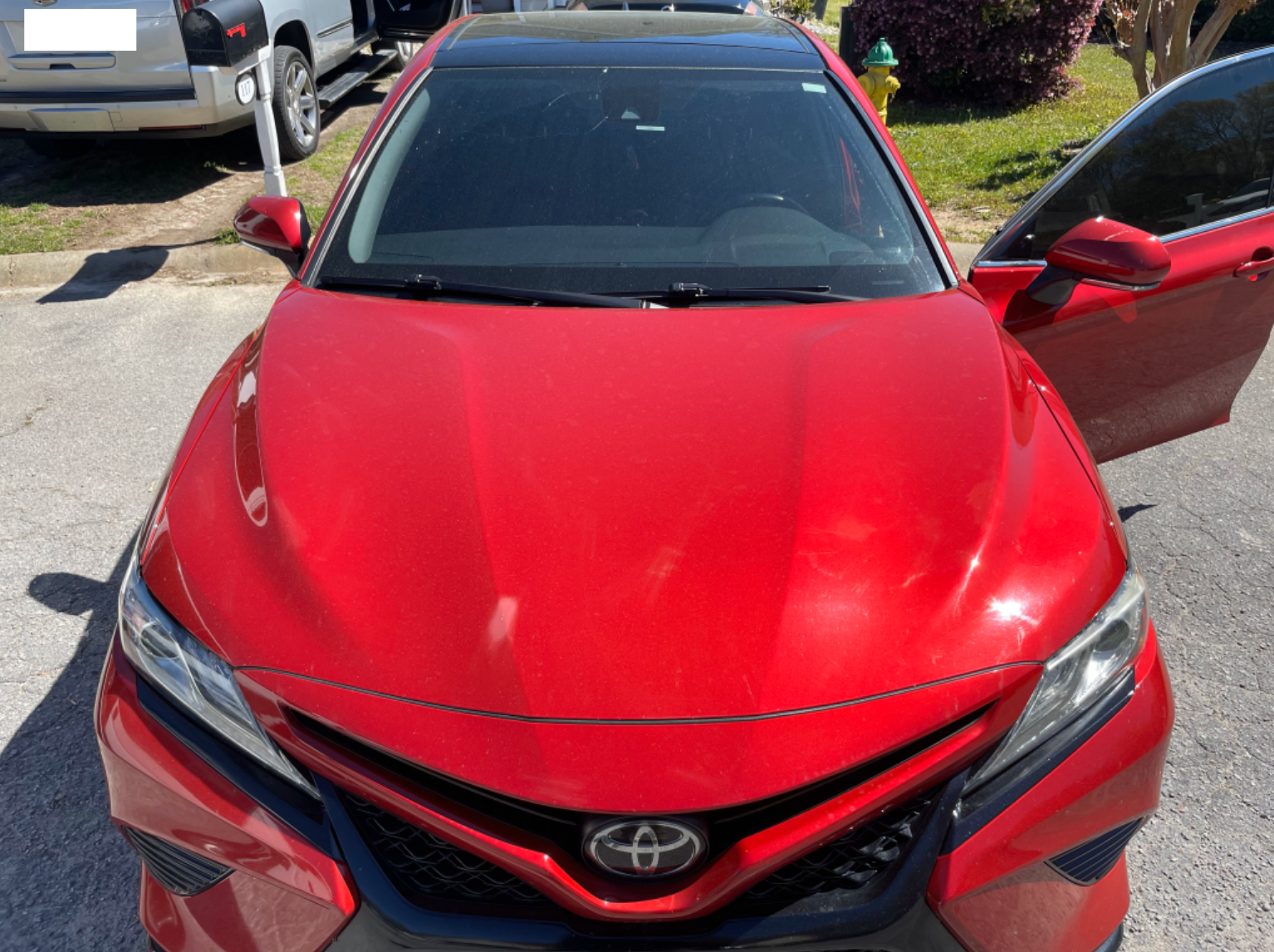 Windshield Replacement on a car in South Carolina