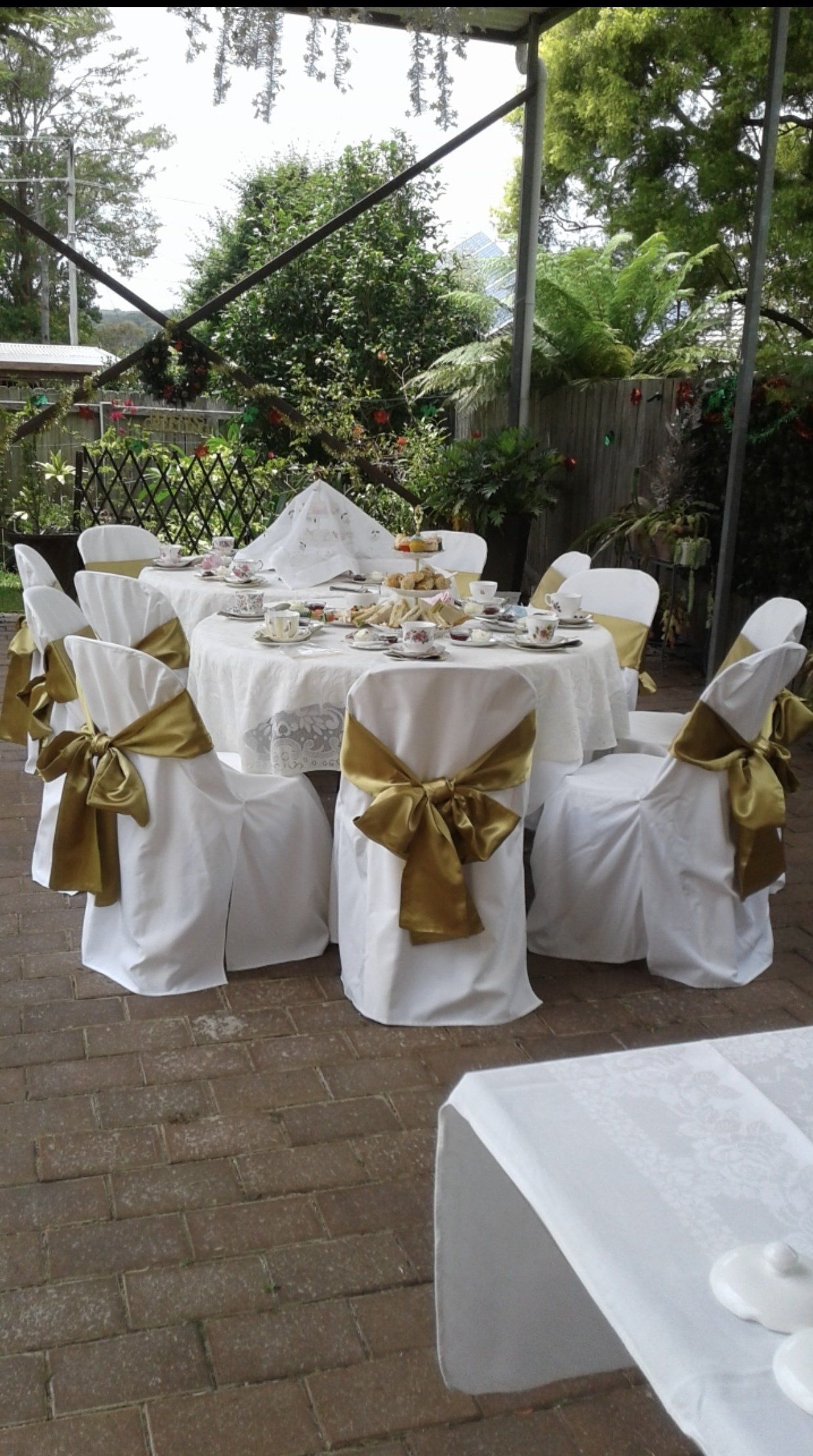 High Tea at Wedding — Delaine’s Party Hire In Laurieton NSW