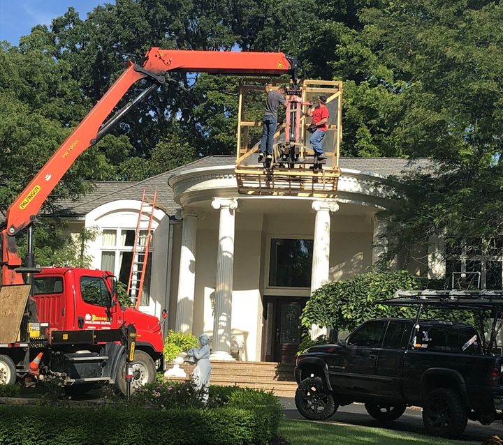 Roof Repair Team On Truck — Washington Township, MI — All Seasons Roofs