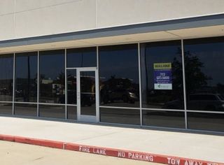 Glass — Newly Install Storefront Glass Door in Houston, TX