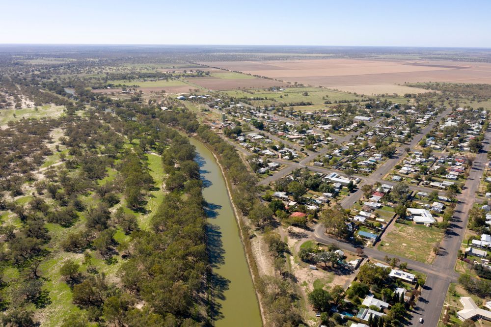 The town of Bourke on the Darling river — Wholesale Butchery in Bourke, NSW
