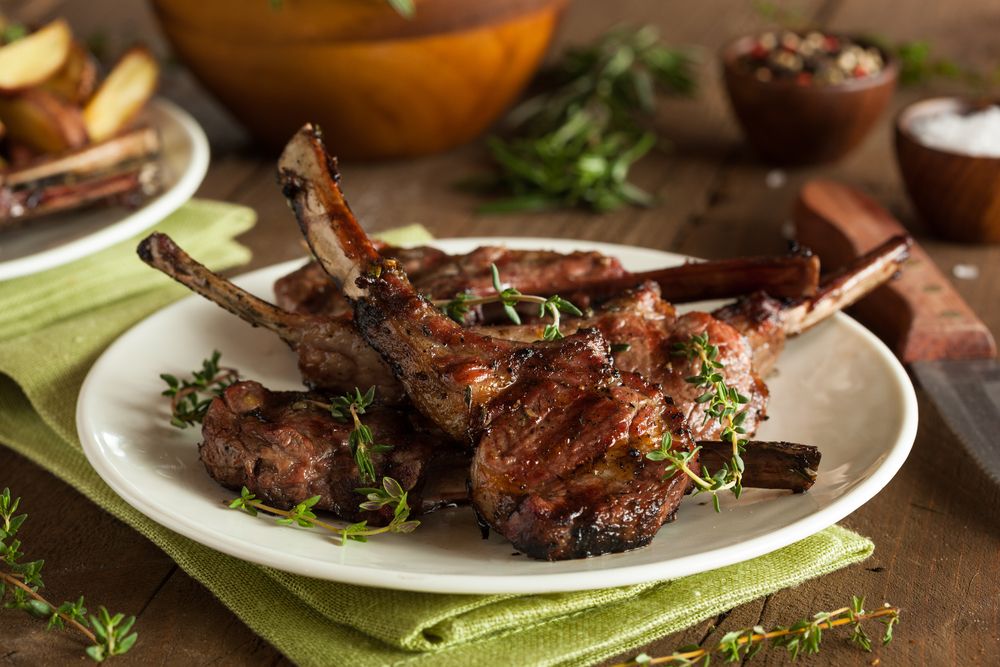Organic Grilled Lamb Chops with Garlic and Lime — Wholesale Butchery in Condobolin, NSW