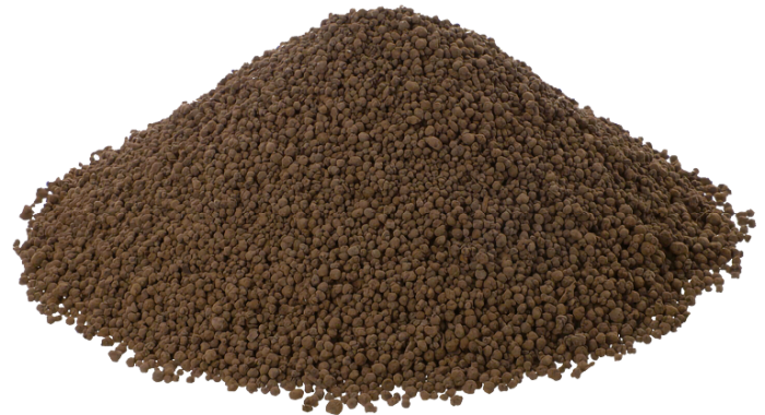 Perlhumus Granulat, ein natürlicher, hochwertiger granulierter Boden-Verbesserer auf Basis deutschem Leonardit.