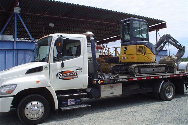 Roadway Equipment Hauling