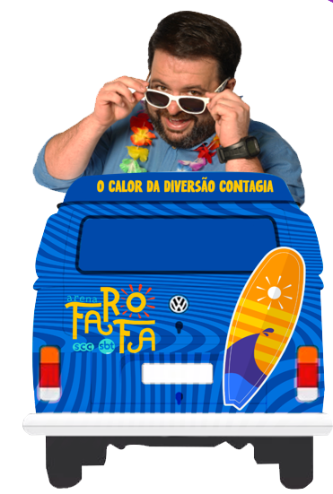 Laércio Botega na Kombi do Verão SCC SBT