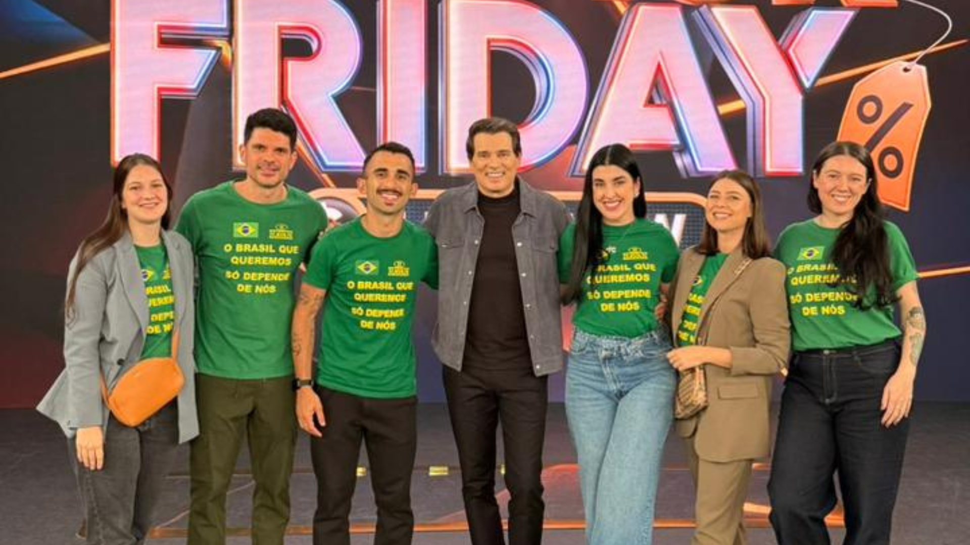 Time de Marketing da Havan na Black Friday Live Show 2025