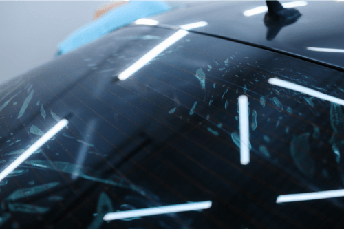 Windscreen that Has Been Tinted