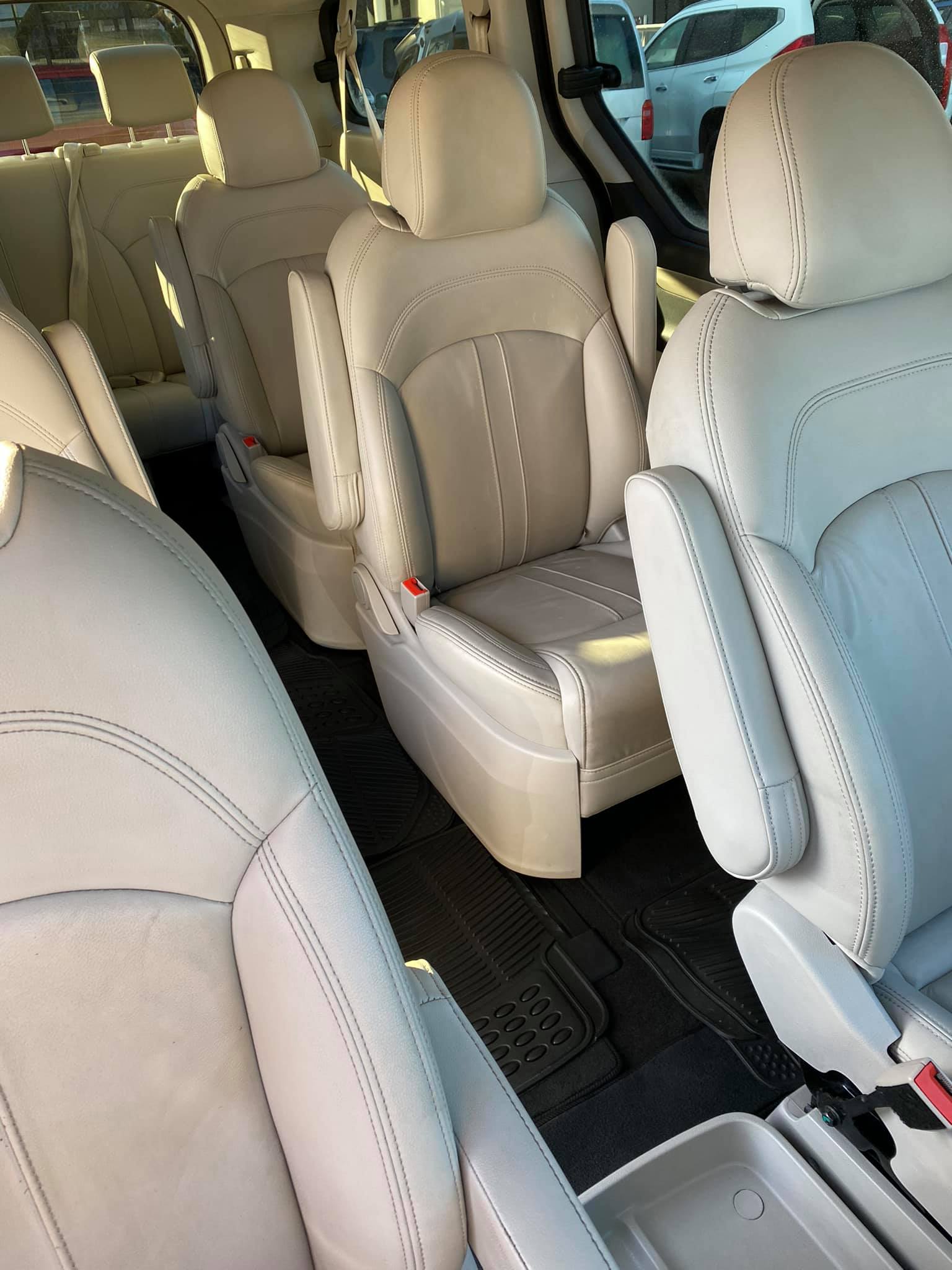 9 Seater Beige Interior — Car Detailing in Coffs Harbour, NSW