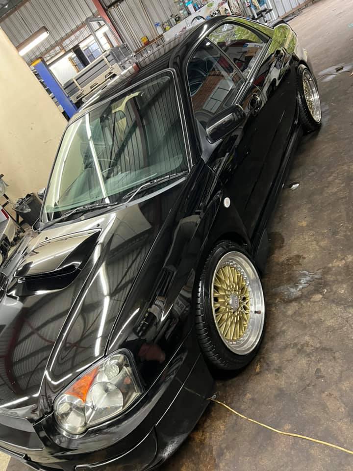 Black WRX Full Paint Correction & Full Detail — Car Cleaning in Coffs Harbour, NSW