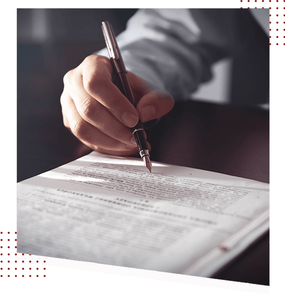 Signing a Document — Cherry Hill, NJ — Elkind and DiMento, P.A.
