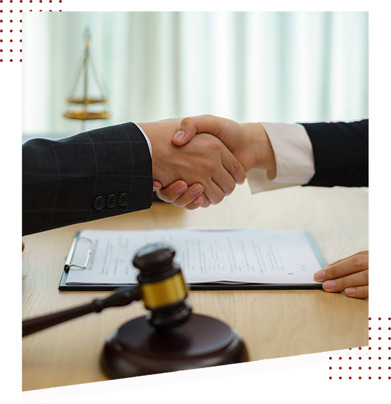 Lawyer and Client Handshake — Cherry Hill, NJ — Elkind and DiMento, P.A.