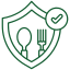 Green lightning bolt icon with speed lines, suggesting fast charging or energy efficiency.