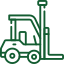 Green lightning bolt icon with speed lines, suggesting fast charging or energy efficiency.