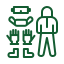 Green lightning bolt icon with speed lines, suggesting fast charging or energy efficiency.