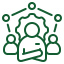 Green lightning bolt icon with speed lines, suggesting fast charging or energy efficiency.
