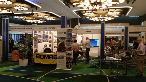 Panel shell schemes — Welshpool, WA — Advans Exhibition Services