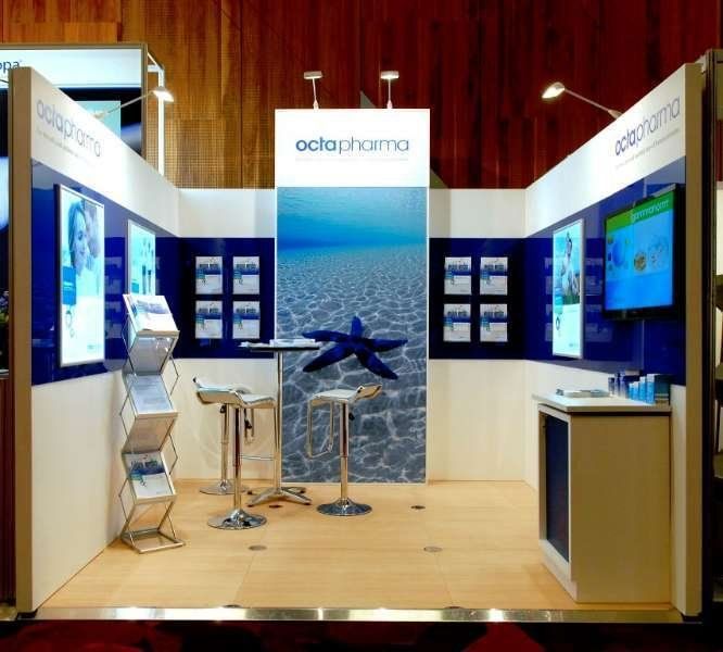 Octapharma exhibit — Welshpool, WA — Advans Exhibition Services