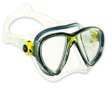 maschera sub plastica trasparente