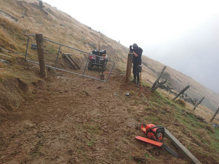 Fence post repair