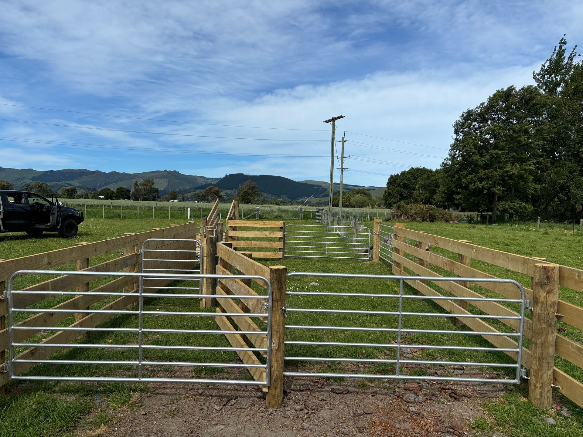 Sheep yards